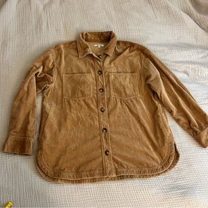 Madewell Corduroy Shirt Jacket